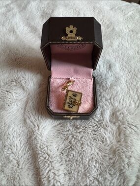 Juicy Couture Diary of a juicy couture girl Charm with Pink Lining
